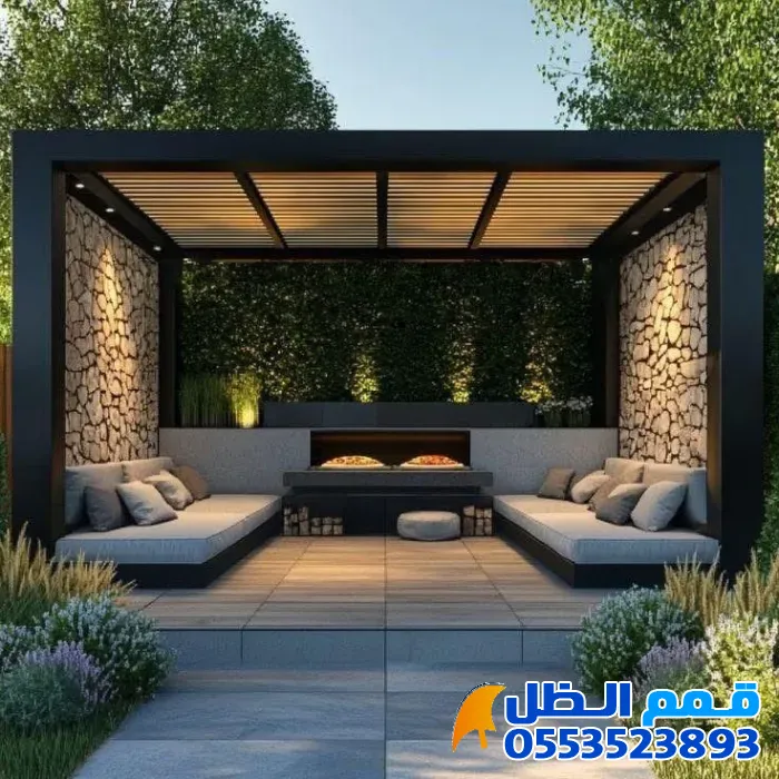 جلسات خارجية حديد بالرياض:أفضل التصاميم العصرية لعام 2026