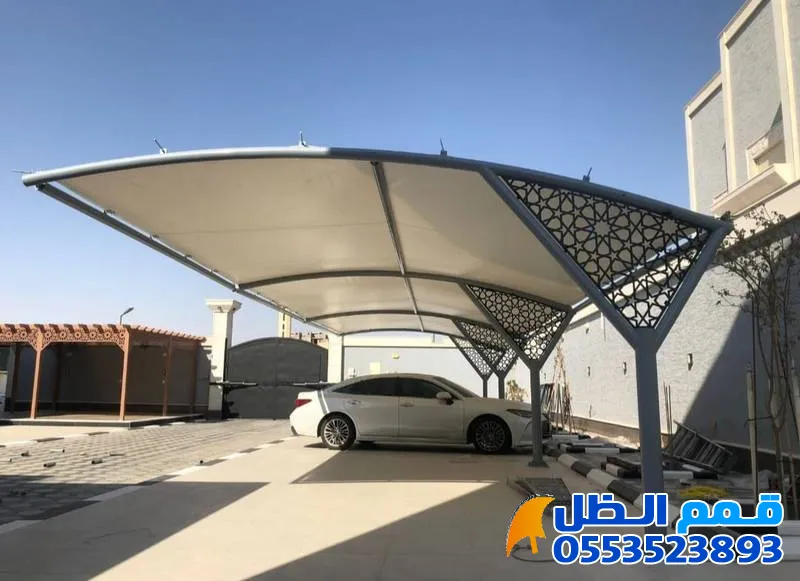 تركيب مظلات سيارات بحي العقيق|بأنواع وتصاميم مظلات السيارات