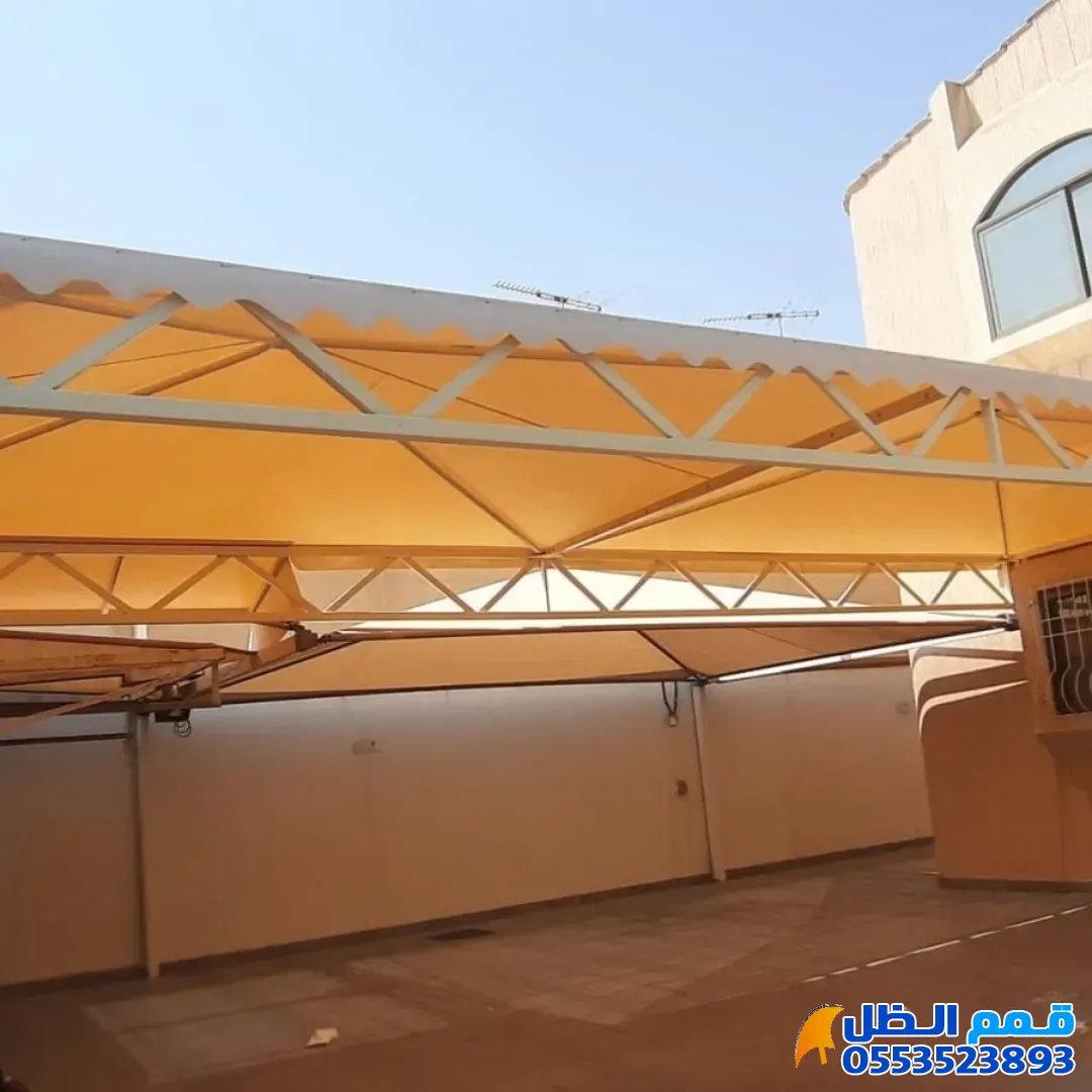 مظلات BVC بالرياض وأحياء الرياض | تركيب مظلات